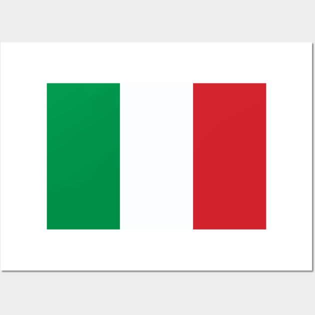 Italy Flag Wall Art by Bravuramedia